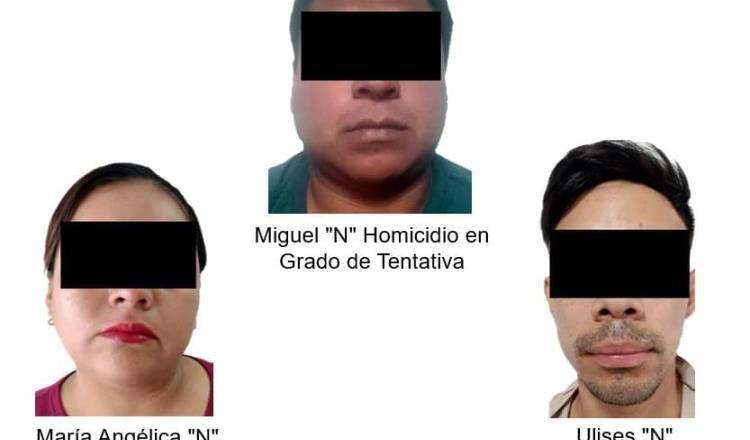 Detienen a 8 por tentativa de homicidio, robo y otros delitos