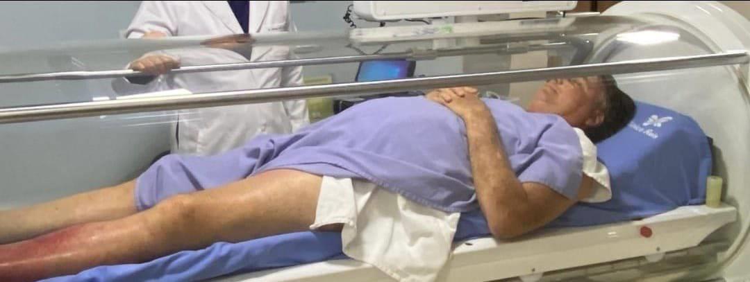 Hospitalizan a Bolsonaro por infección cutánea