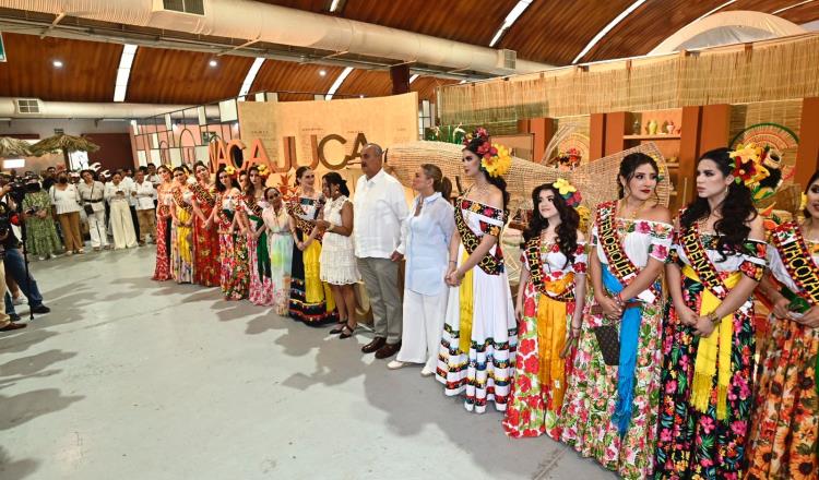 Destacan belleza y color de las artesanías en inauguración del Stand de Nacajuca en la Feria Tabasco 2024