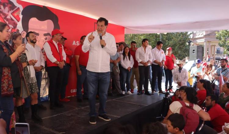 Noroña llama "alcalde pedorro" a candidato a la presidencia municipal de Hermosillo