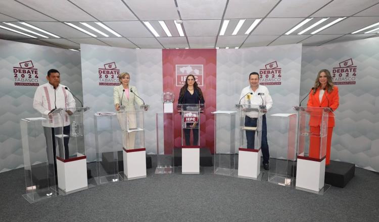 Minés, Lorena, Fócil y May se vuelven a ver las caras hoy en último debate