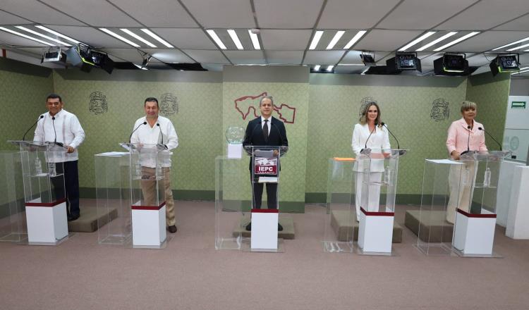 Acusaciones y reproches marcan segundo debate entre candidatos a la gubernatura