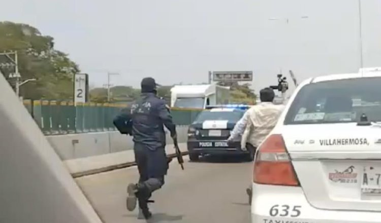 Detiene SSPC a sujetos en el puente Grijalva I