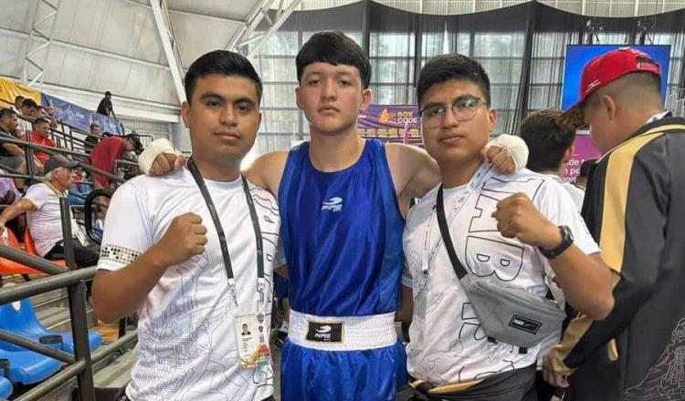 Boxeador tabasqueño Nico Barberio cierra con bronce Juegos Nacionales Conade