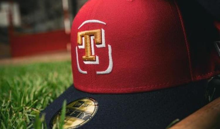 Gorra de Olmecas conmemorativa al Juego de Estrellas 2024 de LMB es en color rojo