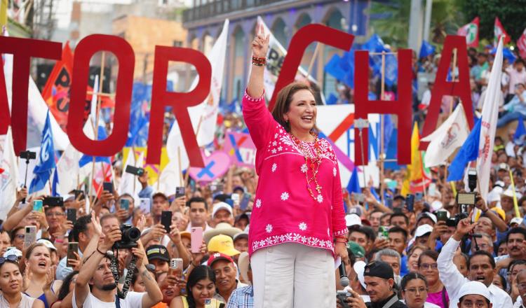 Cierre de campaña en CDMX de Xóchitl será con marcha "Marea Rosa": Cortázar