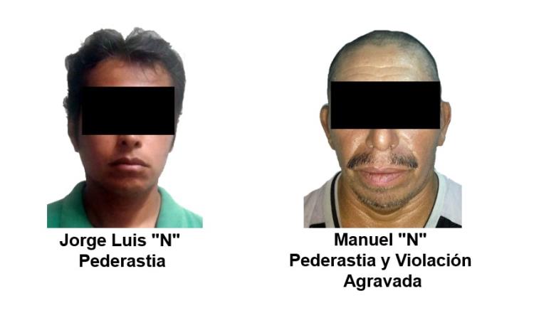 Detienen a 4 agresores sexuales en Jalapa, Huimanguillo y Paraíso