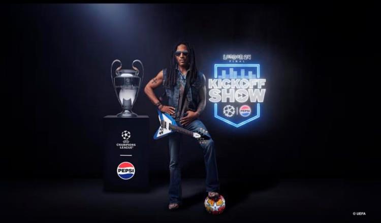 Lenny Kravitz cantará previo al inicio de final de Champions League