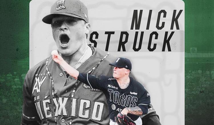 Nick Struck 3er Olmeca convocado al juego de estrellas 2024 de la LMB