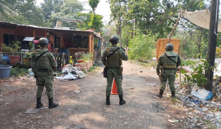 Atacan a policías a balazos;  neutralizan a agresor en ranchería González