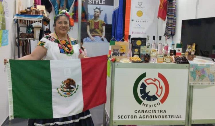 Chocolatera tabasqueña participa en Feria Agrícola Internacional en Serbia