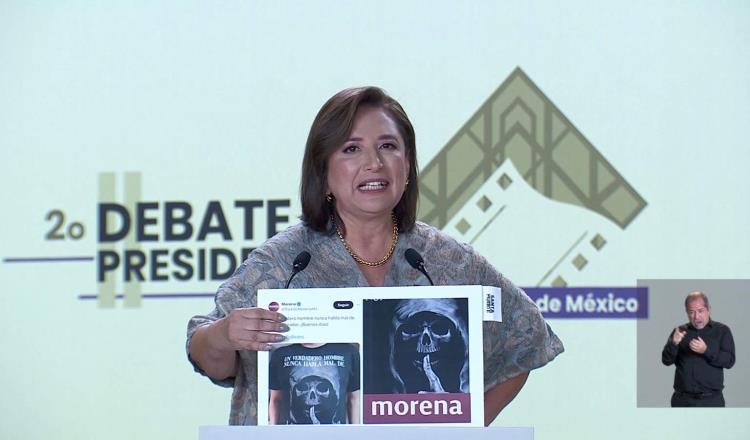 No llamar "narcopartido" a Morena, ordena INE a Xóchitl 