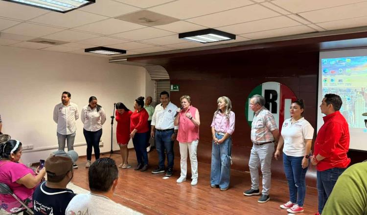 Se incorpora Gina Trujillo a actividades del PRI a días de culminar campañas en Tabasco