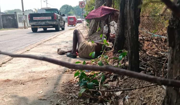 Indigna situación de vida de Olga, mujer en condición de calle en La Lima