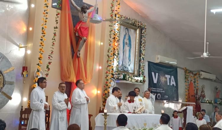 Dios llevó a tabasqueños al Señor de Tila durante persecución: Padre Saúl en Corpus Christi