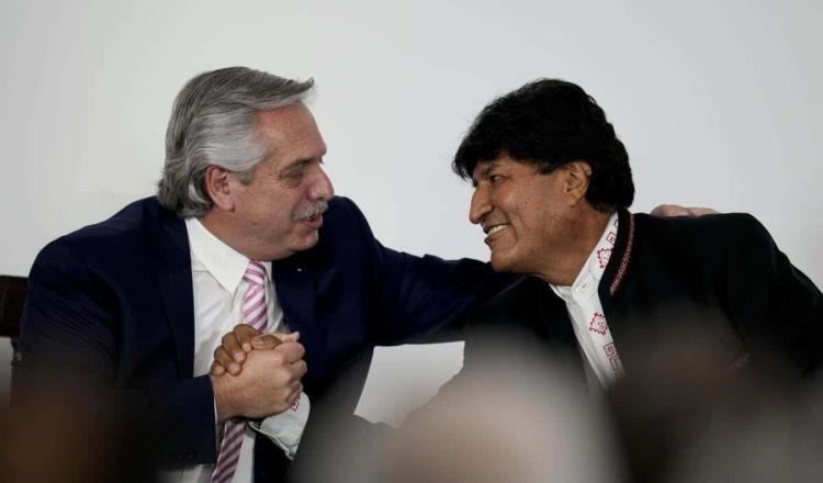 Encabezan Alberto Fernández y Evo Morales misión de observación electoral en México