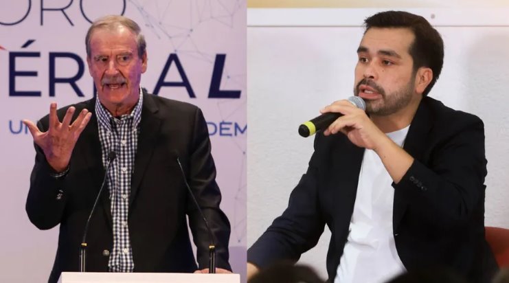 Aplica INE medidas cautelares contra Jorge Máynez y Vicente Fox