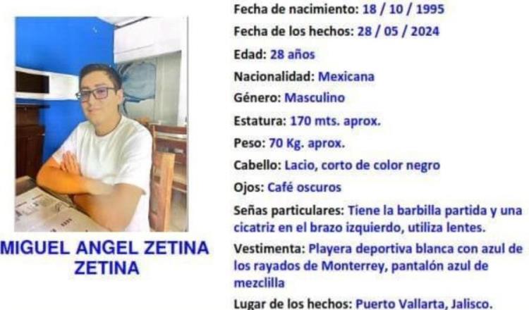Buscan a Miguel Ángel Zetina, sobrino del diputado Óscar Cantón
