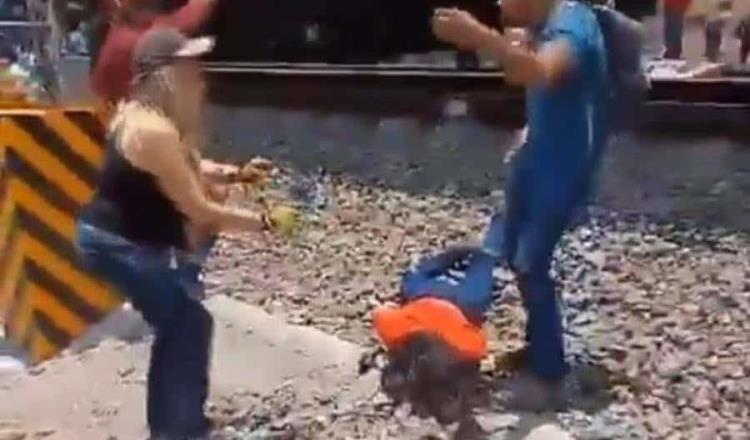 Mujer muere al tratar de tomarse selfie al paso del tren La Emperatriz en Hidalgo