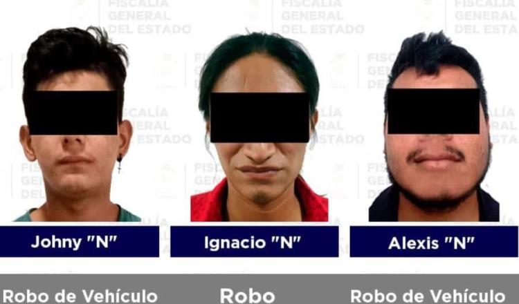 Caen 5 sujetos por robo y pederastia en Tabasco