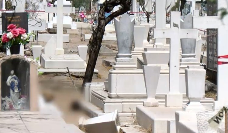 Detienen a sujeto que profanó 2 tumbas al interior de panteón en Sonora
