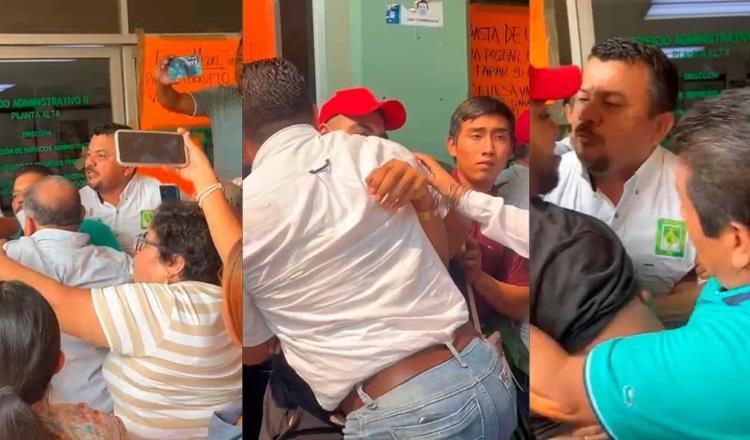 En riña termina protesta de estudiantes del Tec de Villahermosa con sindicalizados