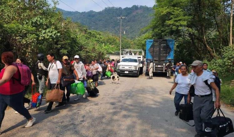 4 mil rescatados por violencia en Tila, Chiapas: FGE