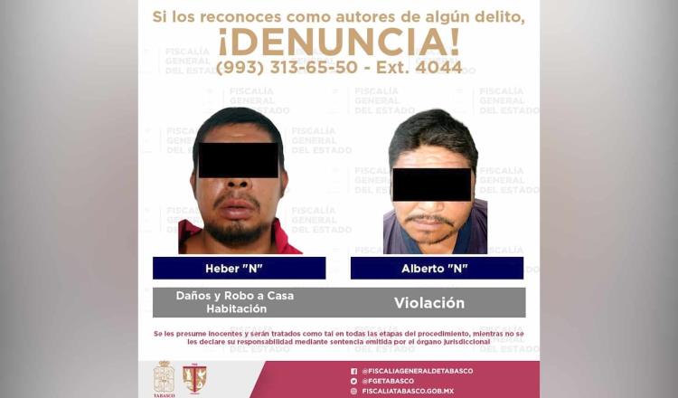 Detienen a 3 sujetos por pederastia y violación en Tabasco 