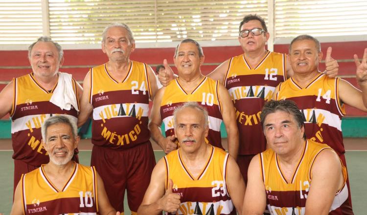 Yucatán gana el Cuadrangular Peninsular de Maxi Baloncesto que se realizó en Tabasco