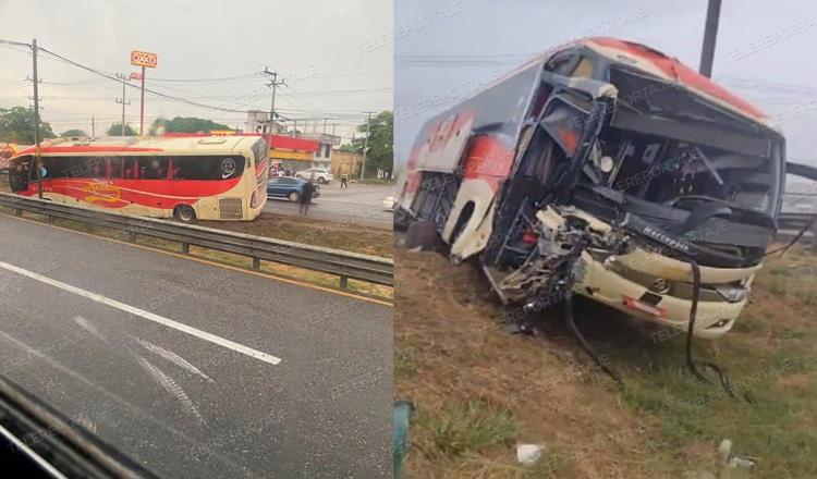 Llegan las lluvias y con ello los accidentes vehiculares