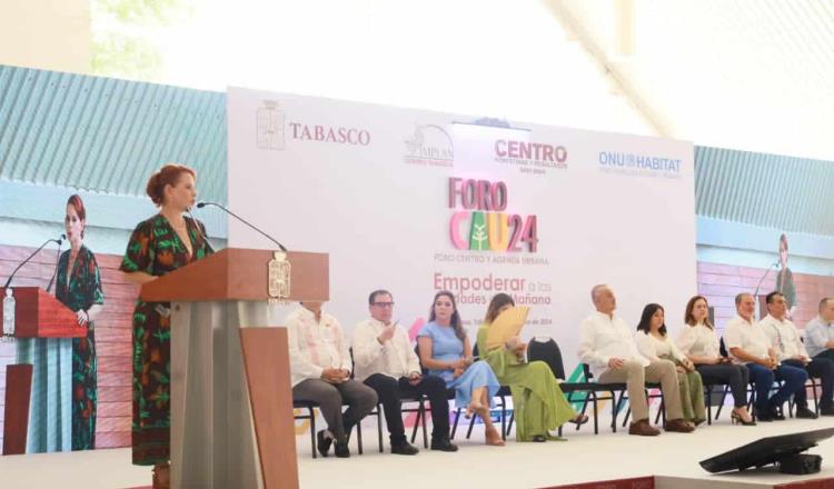 Centro es muestra del empoderamiento del ciudadano en toma de decisiones: Merino en inauguración del Foro CAU 2024