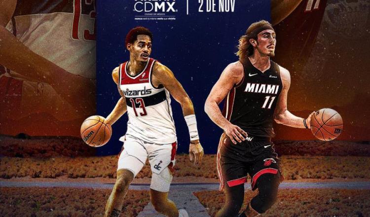 NBA regresa a México con juego de temporada regular entre Miami Heat y Washington Wizards 