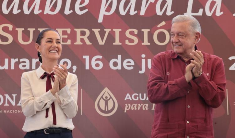 Como histórica, califica Sheinbaum primera gira con AMLO