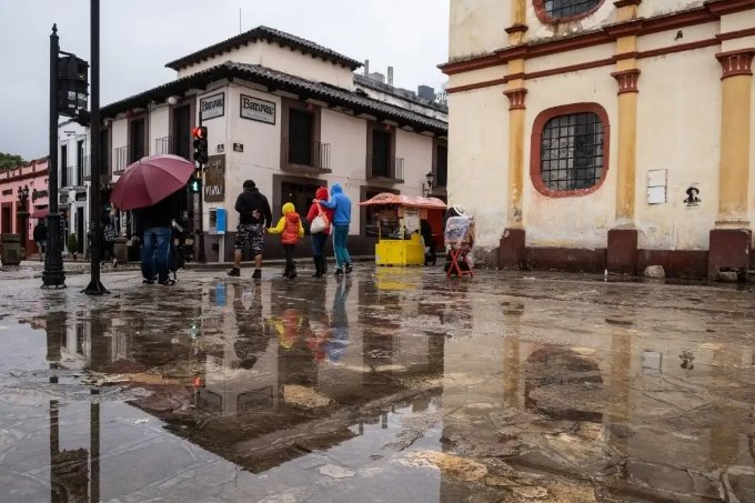 Declaran alerta naranja en 4 regiones de Chiapas por pronóstico de lluvias 