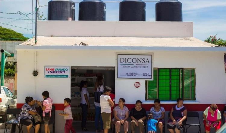 Por inseguridad, cierran 2 tiendas Diconsa en Tabasco y renuncia trabajador de la empresa