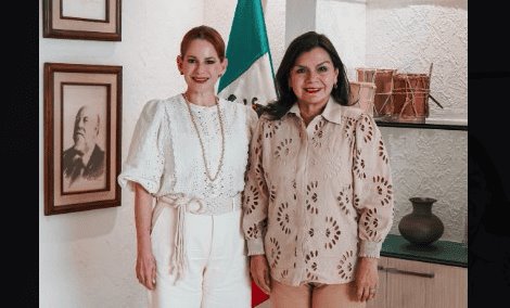 Adelanta Yolanda Osuna que invitará a Aura Medina a su gabinete