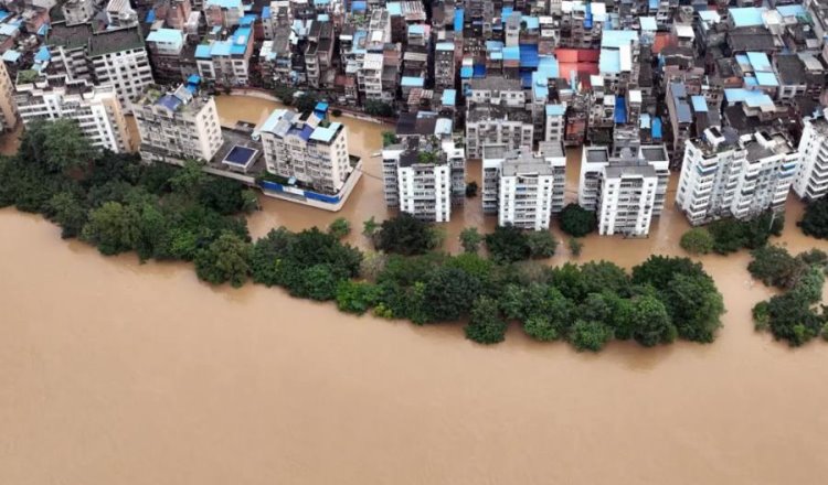 Dos muertos y desaparecidos dejan inundaciones por lluvias en China