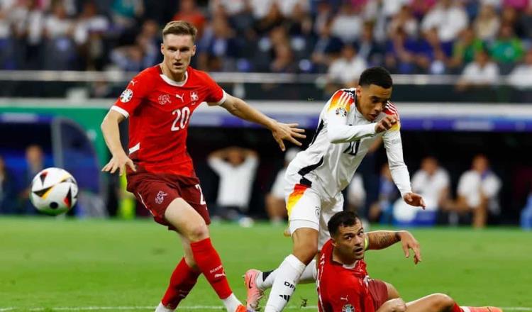 Alemania empata de último minuto con Suiza