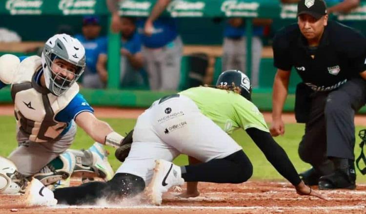 Olmecas vence 7-2 a Bravos de León para quedarse con la serie en territorio tabasqueño