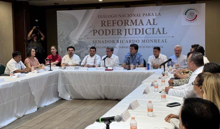 Rechaza Monreal que reforma al Poder Judicial abra la puerta a la delincuencia