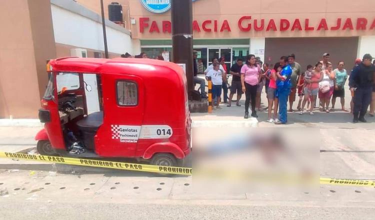 Ejecutan a pochimovilero en Gaviotas