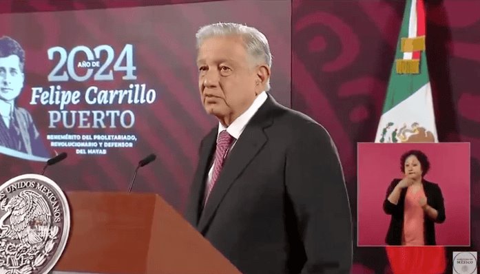 "Que no se prepare de nada" dice Obrador ante acusaciones de Loret de persecución