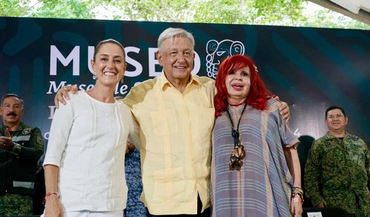 Desde Campeche, AMLO promete inaugurar ruta completa del Tren Maya entre agosto y septiembre