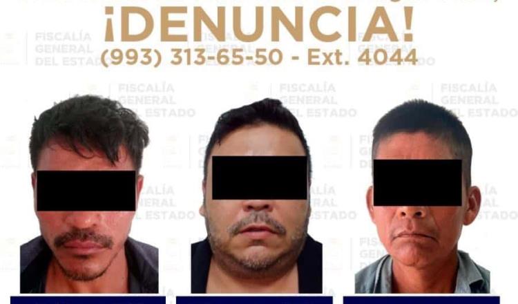 Asegura FGE a 6 por homicidio, pederastia, robo, y abigeato