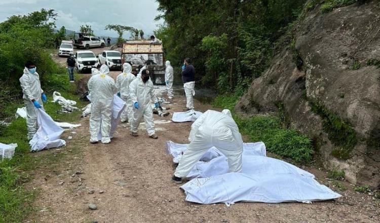 Hallan sin vida a 20 personas en La Concordia, Chiapas