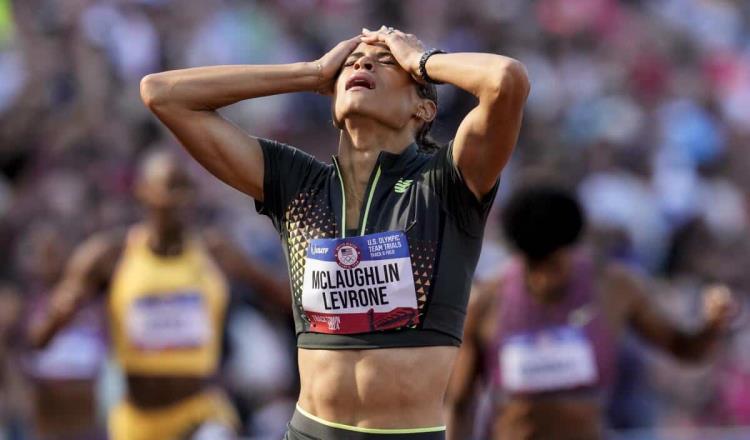 Sydney McLaughlin-Levrone supera su propio récord en 400 metros con vallas