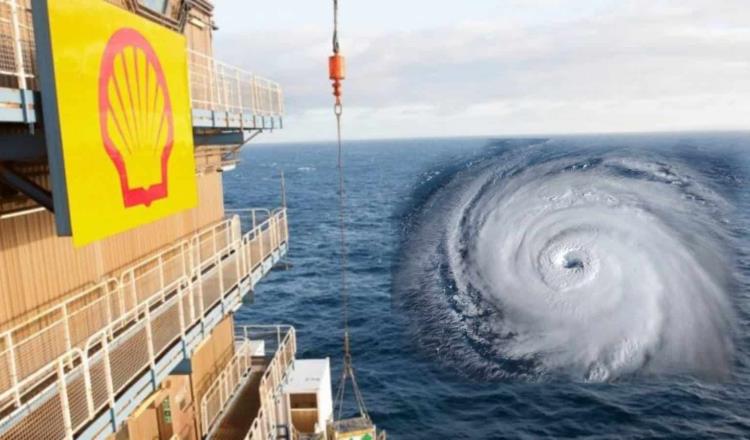 Evacua Shell sus plataformas en el Golfo de México por Beryl 