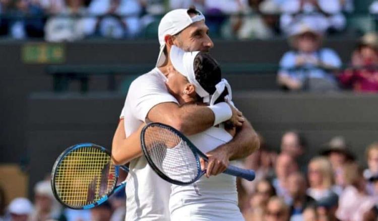 Giuliana Olmos y Santiago González se meten a semifinales de Wimbledon