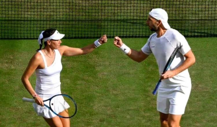 Mexicanos Giuliana Olmos y Santiago González, avanzan a final de dobles mixtos de Wimbledon