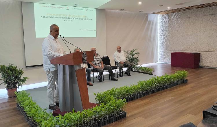 Destacan promoción del Papagayo a la cultura de la reforestación durante el Día del Árbol